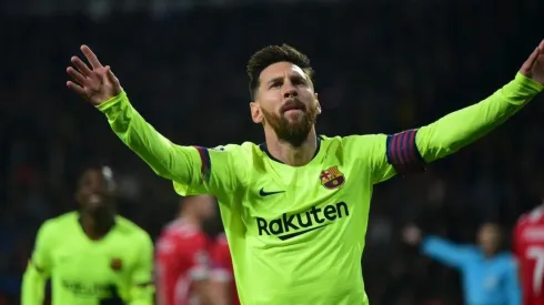 DIEZ Y CAPITÁN. Messi anotó un gol y dio una asistencia para el triunfo del Barcelona.