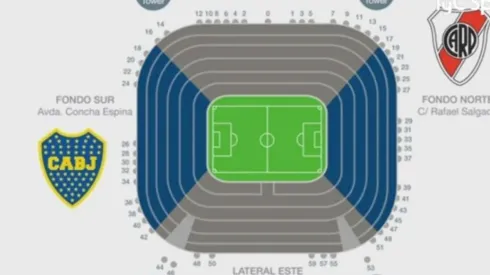 Foto del Santiago Bernabéu, estadio del Real Madrid.