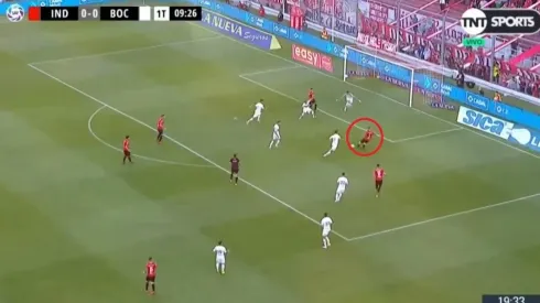 Increíble falla de Nicolás Domingo.