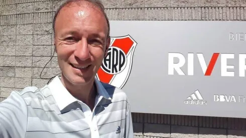 Humor: la foto que subió Juan Cortese demostrando "internas" en el vestuario de River