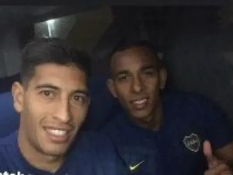 Todas las fotos del plantel de Boca en la intimidad del avión rumbo a Madrid