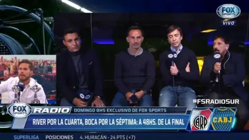 Marcelo Benedetto en Fox Sports Radio.
