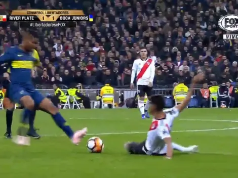 Pésimas noticias para Boca: Wilmar Barrios se va expulsado en el Bernabéu