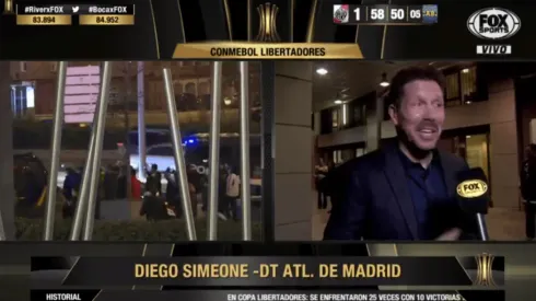 Foto de Diego Simeone, entrenador de Atlético Madrid.