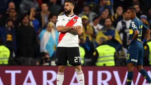 El festejo de Lucas Pratto.