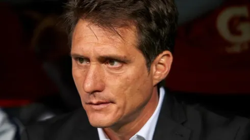 Guillermo Barros Schelotto durante la final.