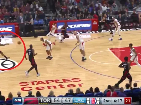 Milimétrico: Kyle Lowry con la asistencia de la noche