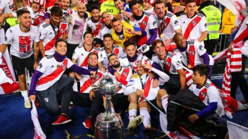 River levantó la copa en el Bernabéu.