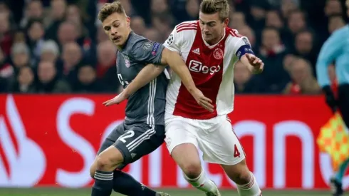 Bayern y Ajax igualaron en Ámsterdam.