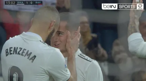 Un mes y cinco partidos después, Benzema hizo un gol con Real Madrid
