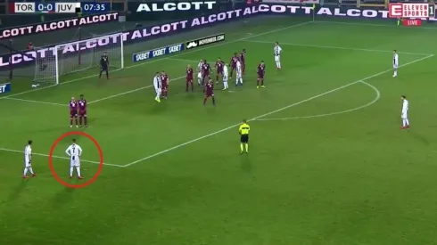 Nadie puede creer cómo le pegó Cristiano Ronaldo.