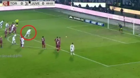 Le ejecución de Cristiano Ronaldo.