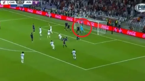 Comenzó el show de Franco: mientras River sufre, Armani ya metió un atajadón