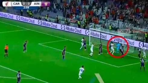 Foto del gol del Al Ain.