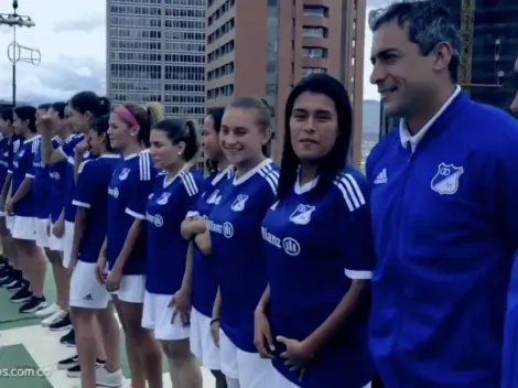Millonarios presentó su equipo femenino