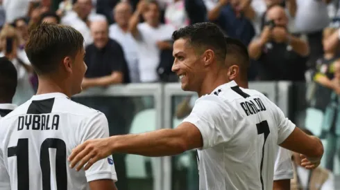 Juventus vs Roma por la Serie A.