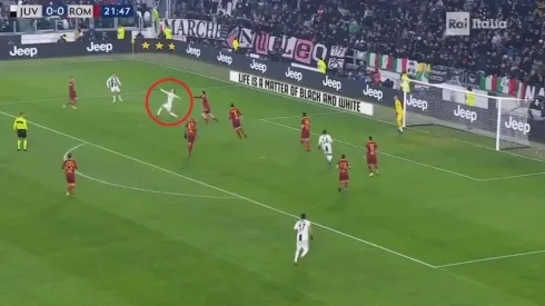 Cristiano Ronaldo y una pirueta sorprendente.