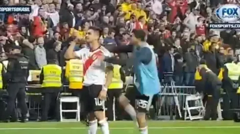 Fox Sports Brasil reveló imágenes inéditas del festejo de River en el Bernabéu