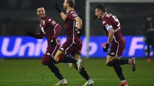 Lazio vs Torino por la Serie A italiana.