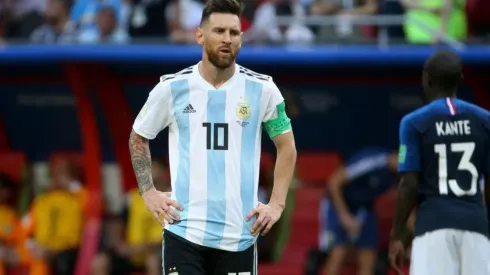 DESAPARECIDO. Desde el Mundial, Messi ni siquiera ha hablado públicamente de la Selección Argentina (Foto: Getty).