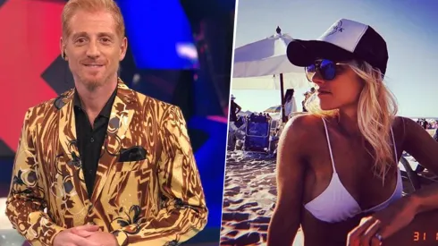 Foto de Liberman y su nueva novia.