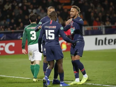No es el Marsella: PSG goleó al Pontivy y avanzó en la Copa de Francia