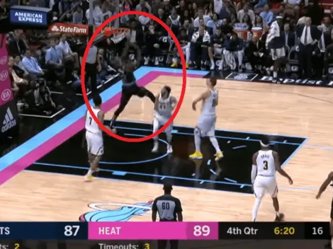 Asistencia de Wade y Bam Adebayo vuelca el balón de espaldas