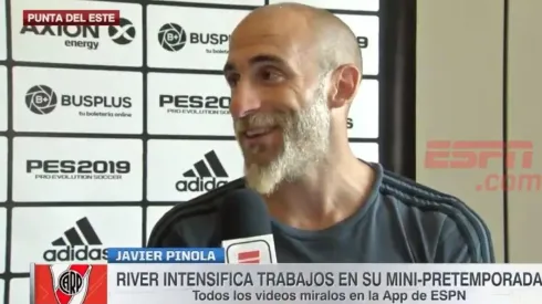 Pinola contó el divertido motivo por el que se pelea con su esposa desde que le ganó la final a Boca