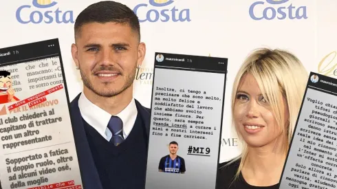 Mauro se cansó, se la pudrió a un medio de Italia, salió a bancar a Wanda y disparó contra el Inter