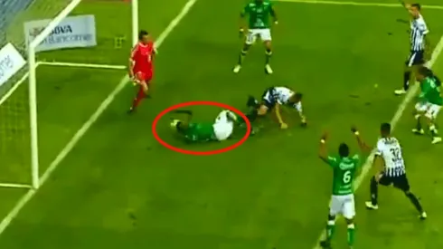 ¿Con qué lo hizo? León se lo empató a Rayados con un gol insólito en el final