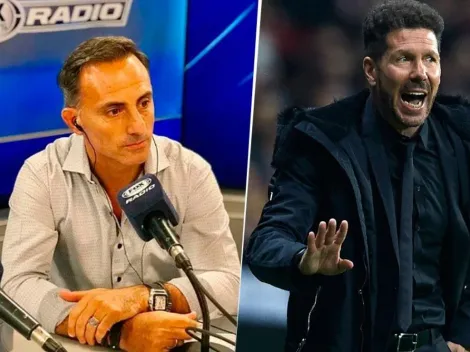Simeone dijo que prefiere "jugar mal y pasar" y Latorre le respondió con todo en Twitter