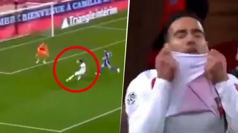 Gol de Falcao y emoción.