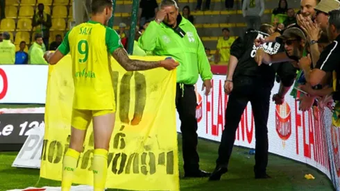 Emotiva autoconvocatoria de los aficionados de Nantes por Emiliano Sala