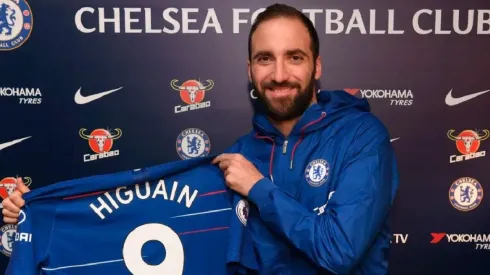 Higuaín, nuevo jugador del Chelsea.