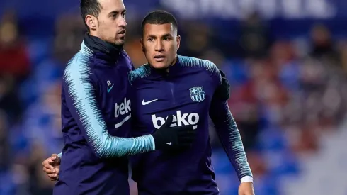 Murillo empieza a sufrir el mal de Yerry Mina en Barcelona