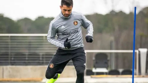 Loco no, demente: golazo de Pity Martínez en el entrenamiento de Atlanta United