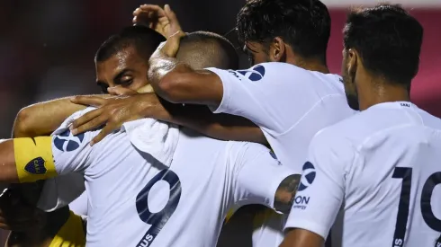 Foto de los jugadores de Boca.