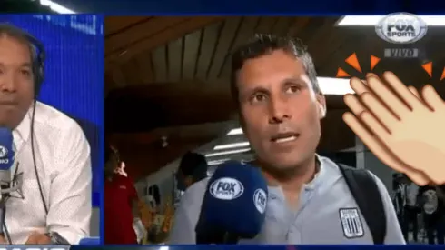 Foto de la entrevista de Leao.