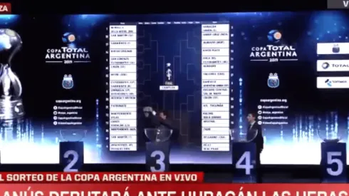 La reacción de un dirigente de Argentino de Merlo cuando le tocó River en la Copa Argentina