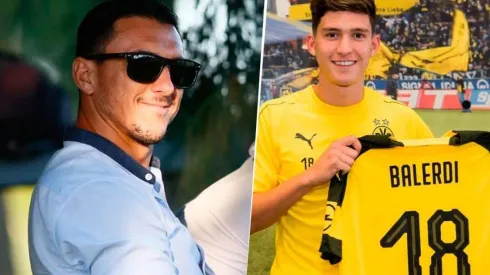 Burdisso dio su versión de los hechos sobre el pase de Balerdi.