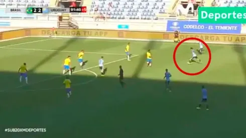 Golazo de Pablo García.