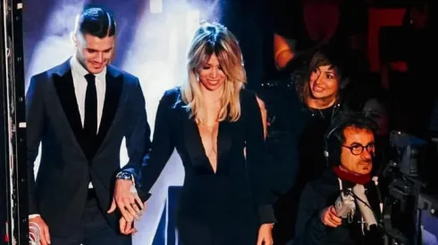 Foto de Wanda Nara junto a Mauro Icardi.