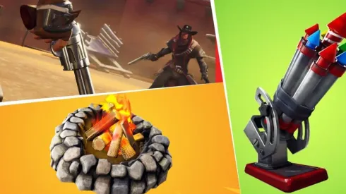 Cohetes Pirotécnicos, fogatas y más en la actualización 7.30 de Fortnite