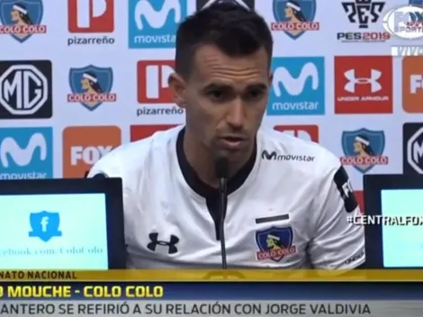 Siempre Román: Mouche fue presentado en Colo Colo y no pudo evitar hablar de Riquelme