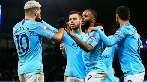 Everton vs Manchester City por la Premier League.