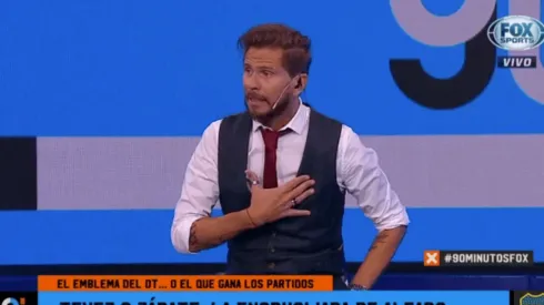 Foto de Sebastián Vignolo, periodista de Fox Sports.