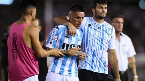 Ricardo Centurión en el Monumental.