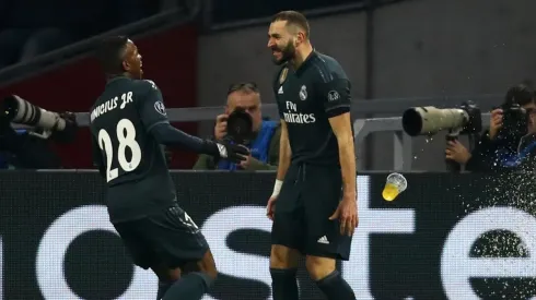 Benzema puso el 1-0 parcial.