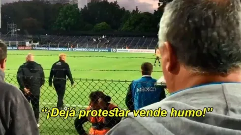 Sampaoli visitó a River de Montevideo y los hinchas lo volvieron loco