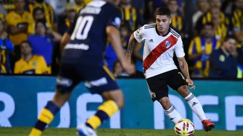 Foto de Juan Fernando Quintero ante Central.